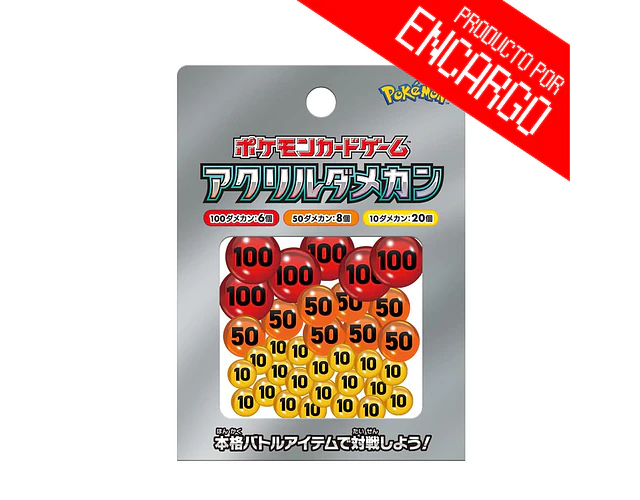 Contador de daño TCG Pokémon center Japón (ENCARGO)