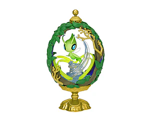 Figura Pokémon Re-Ment Celebi OVALTIQUECOLLECTION 2 Luminous