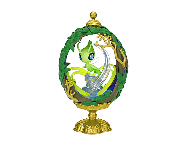 Figura Pokémon Re-Ment Celebi OVALTIQUECOLLECTION 2 Luminous