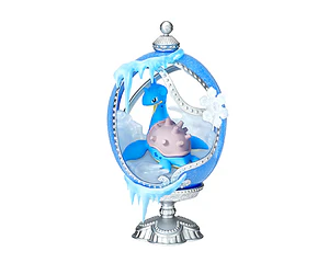 Figura Pokémon Re-Ment Lapras OVALTIQUECOLLECTION 2 Luminous