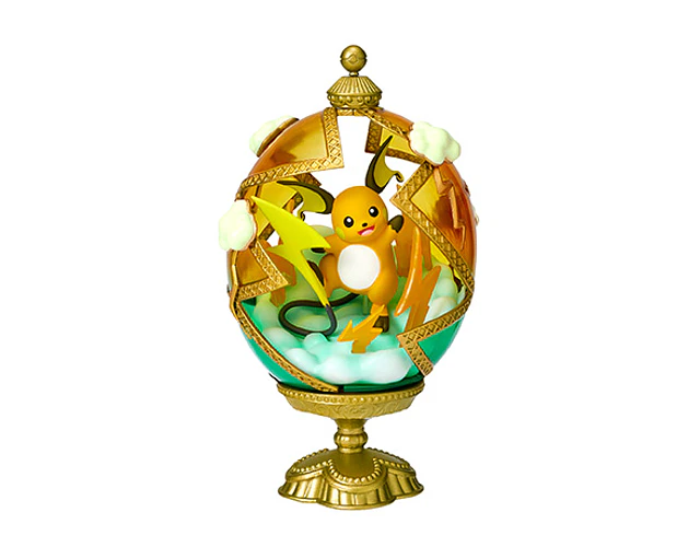 Figura Pokémon Re-Ment Raichu OVALTIQUECOLLECTION 2 Luminous