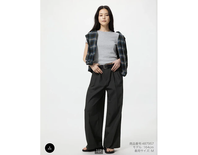 Pantalón negro talla s 2do pago