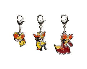 Llavero Pokémon Set Fennekin・Braixen・Delphox
