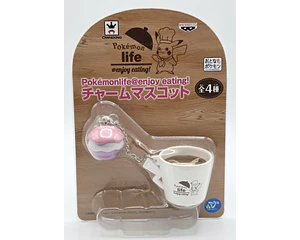 Llavero Pokémon Life enjoy eating! – Pikachu Pokemon café Banpresto 2014