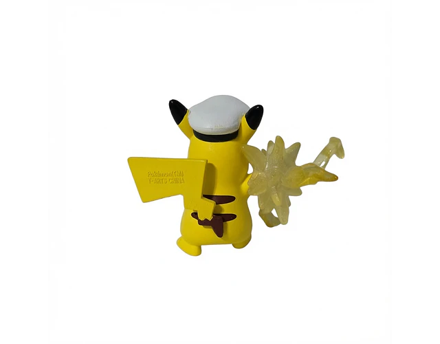 Figura Gachapon Capitán Pikachu