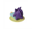 Takara Tomy Gashapon Pokemon Yummy! Sweets Mascot - Gengar