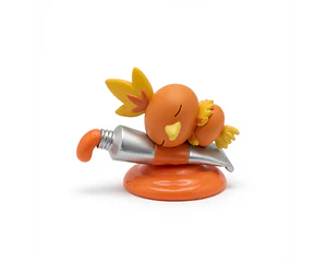 Figura gachapon palette color Torchic