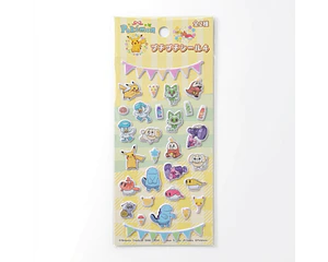 Stickers Set Pokémon puffy - v.1