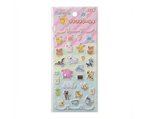 Stickers Set Pokémon puffy - v.2
