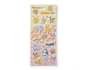 Stickers Set Pokémon puffy - v.3