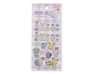 Stickers Set Pokémon puffy Pokepeace - v.5