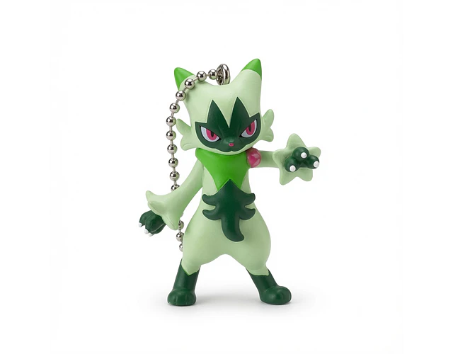 Figura gachapon llavero Floragato