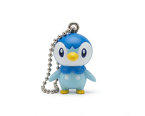 Figura gachapon llavero Piplup