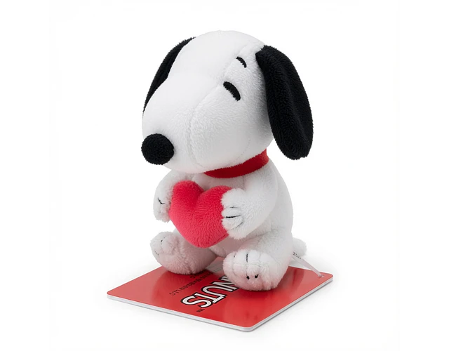 Peluche Snoopy con Corazón Rojo – Peanuts (2026)