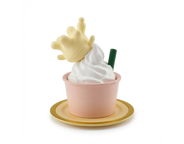 Takara Tomy Gashapon Pokemon Yummy! Sweets Mascot - Milcery v.2