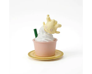 Takara Tomy Gashapon Pokemon Yummy! Sweets Mascot - Milcery v.2