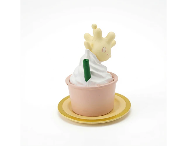 Takara Tomy Gashapon Pokemon Yummy! Sweets Mascot - Milcery v.2