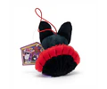 Peluche Colgante Zorro Espiritual Negro Kitsune – AMUSE 2023