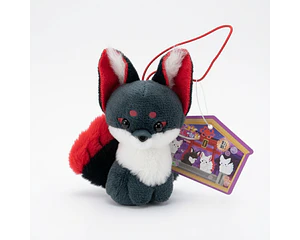 Peluche Colgante Zorro Espiritual Negro Kitsune – AMUSE 2023