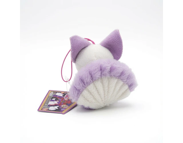 Peluche Colgante Zorro Espiritual Blanco/Púrpura Kitsune – AMUSE 2023