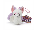 Peluche Colgante Zorro Espiritual Blanco/Púrpura Kitsune – AMUSE 2023