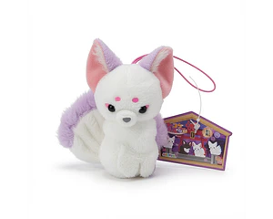 Peluche Colgante Zorro Espiritual Blanco/Púrpura Kitsune – AMUSE 2023