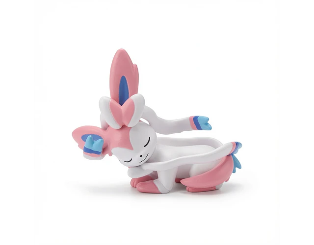 Figura gachapon Sylveon - Figura Sujetacables 