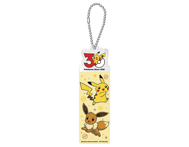 Llaveros promo craft boss x Pokémon - Pikachu & Eevee