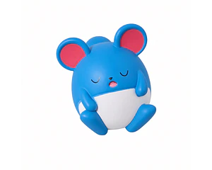 Figura Gachapon Marill Sleep