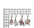 Llavero Pokémon Set Rockruff・Lycanroc Forms