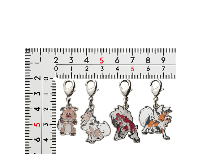 Llavero Pokémon Set Rockruff・Lycanroc Forms