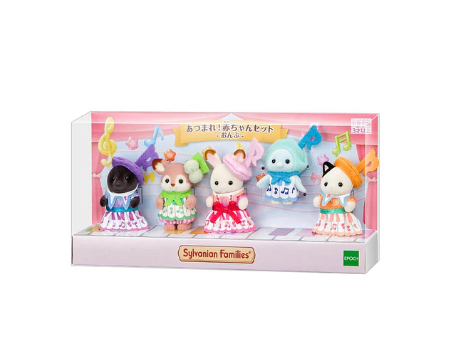 Sylvanian Families – Set de Bebés “Notas Musicales”