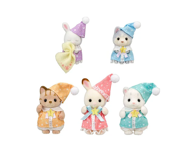 Sylvanian Families – Set de Bebés “Pijama Party”