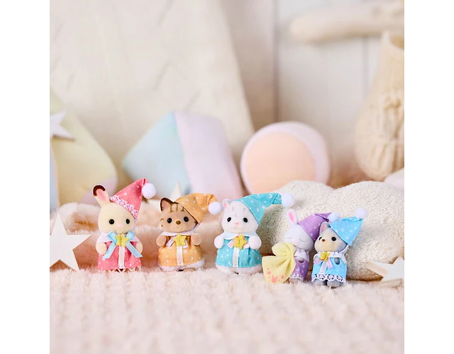 Sylvanian Families – Set de Bebés “Pijama Party”