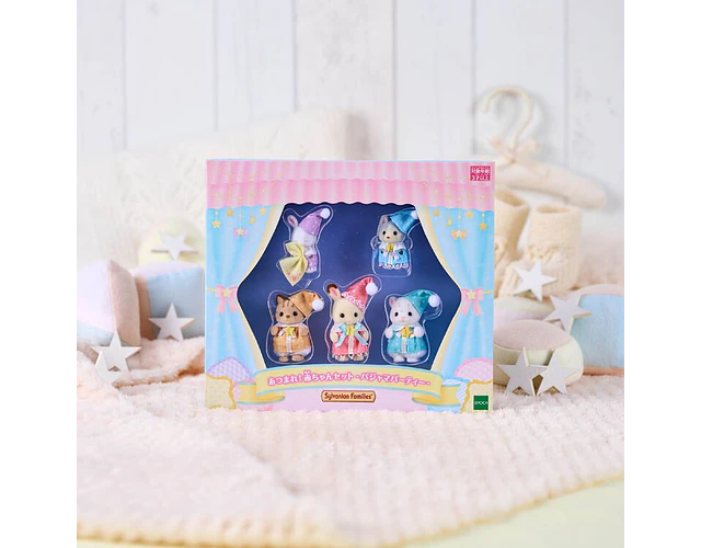 Sylvanian Families – Set de Bebés “Pijama Party”
