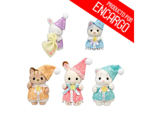 Sylvanian Families – Set de Bebés “Pijama Party”