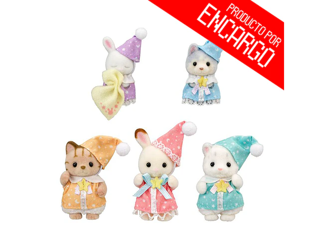 Sylvanian Families – Set de Bebés “Pijama Party”