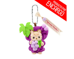 Sylvanian Families – Llavero Bebé Gato Atigrado “Uva