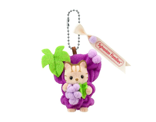 Sylvanian Families – Llavero Bebé Gato Atigrado “Uva
