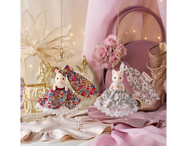 Sylvanian Families – Llavero Lulu Gato de Seda “Liberty Print”