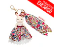 Sylvanian Families – Llavero Stella Conejo Chocolate “Liberty Print”