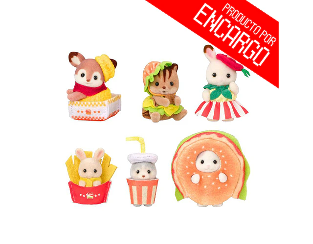 Sylvanian Families – Colección Bebés “Hamburguesería” (1 AL AZAR)