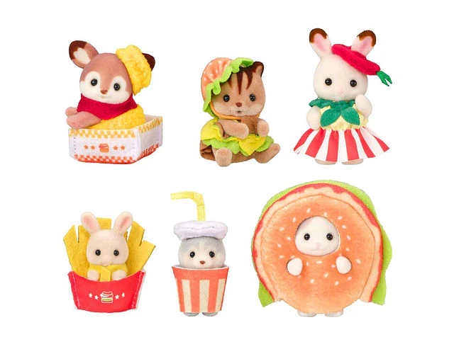 Sylvanian Families – Colección Bebés “Hamburguesería” (1 AL AZAR)