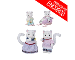 Sylvanian Families – Familia Leopardo de las Nieves