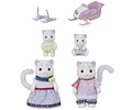 Sylvanian Families – Familia Leopardo de las Nieves