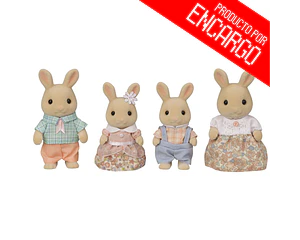 Sylvanian Families – Familia Conejo Leche
