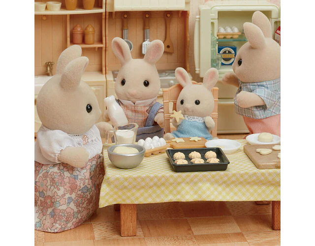 Sylvanian Families – Familia Conejo Leche