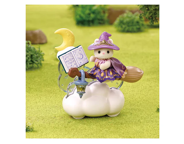 Sylvanian Families – Little Tales Collection “Paseo Nocturno en Escoba bajo la Luna”