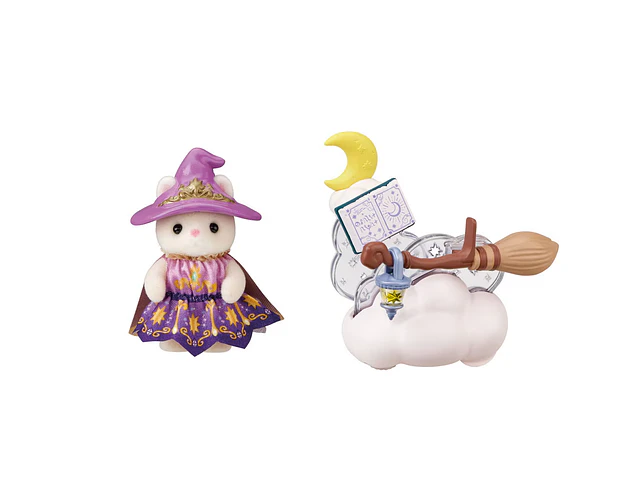 Sylvanian Families – Little Tales Collection “Paseo Nocturno en Escoba bajo la Luna”