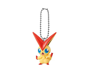 llavero gachapon victini